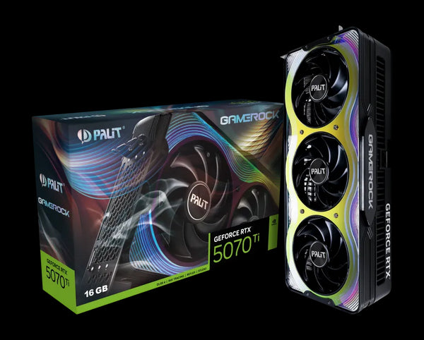 Palit GeForce RTX 5070 Ti GAMEROCK 16GB GDDR7